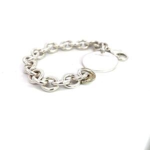 Tiffany & Co Estate Bracelet 6.75" Sterling Silver TIF526